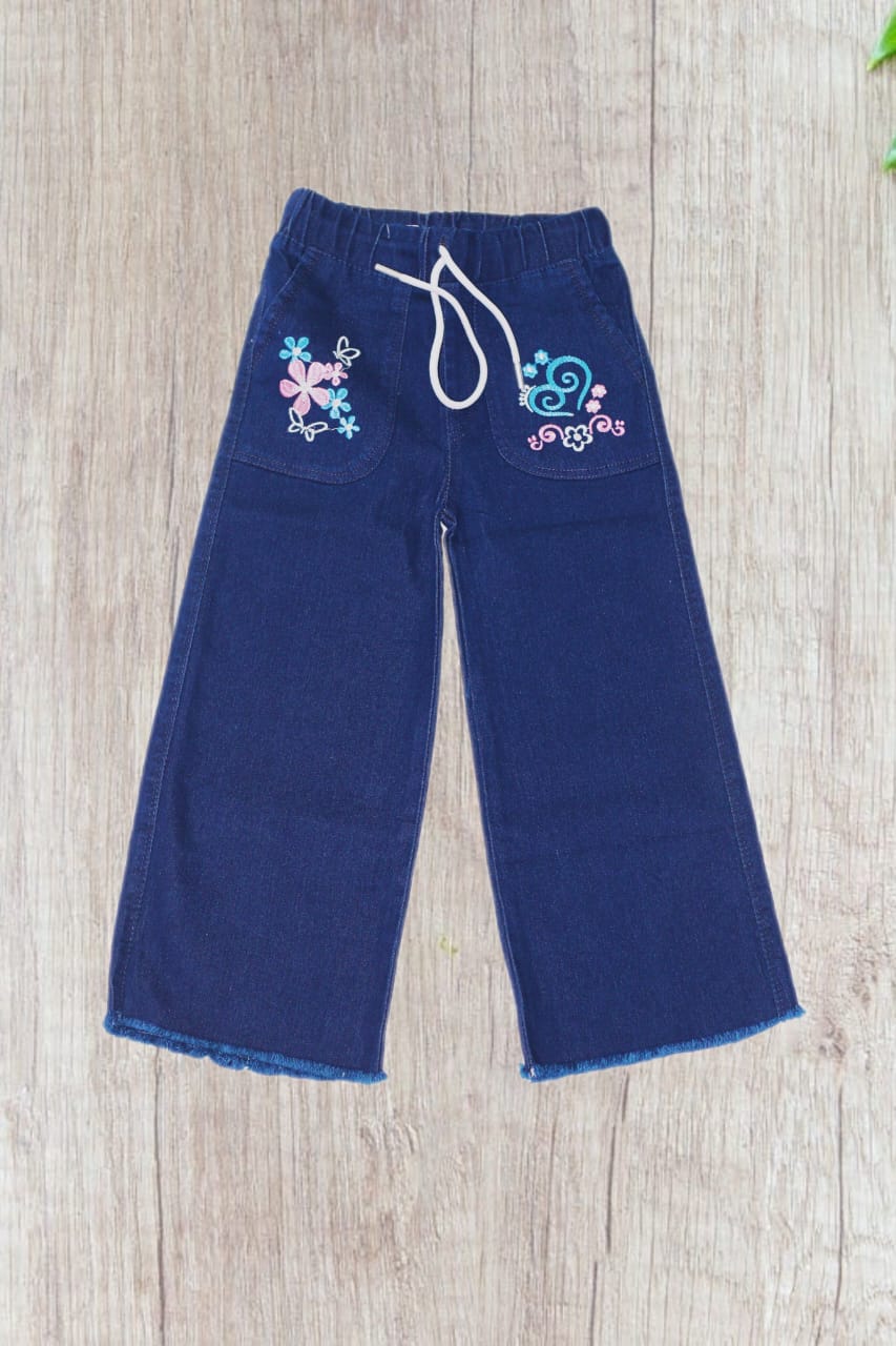 Trending Embroidered Pants for Girl