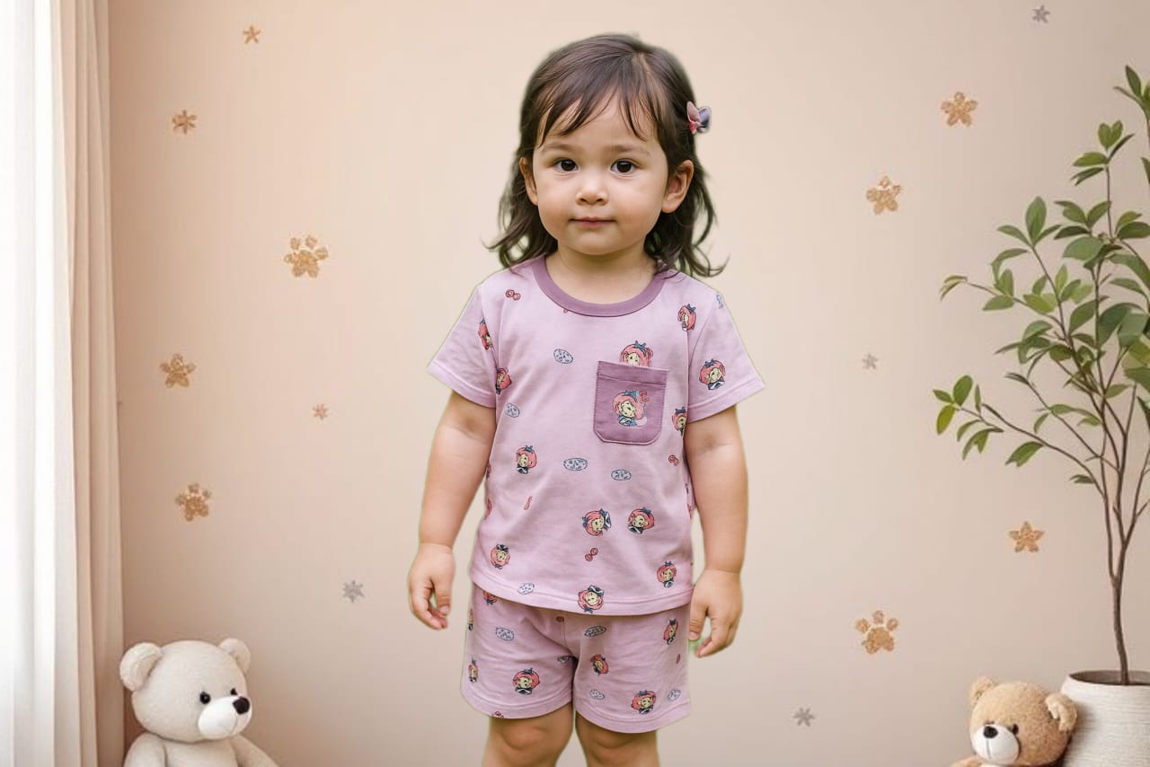 Girls Shirt & Shorts