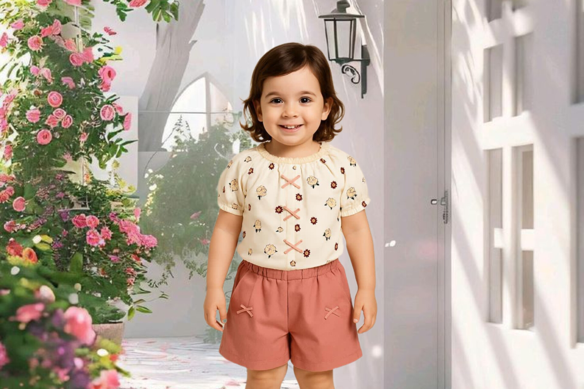 Girls Shirt & Shorts